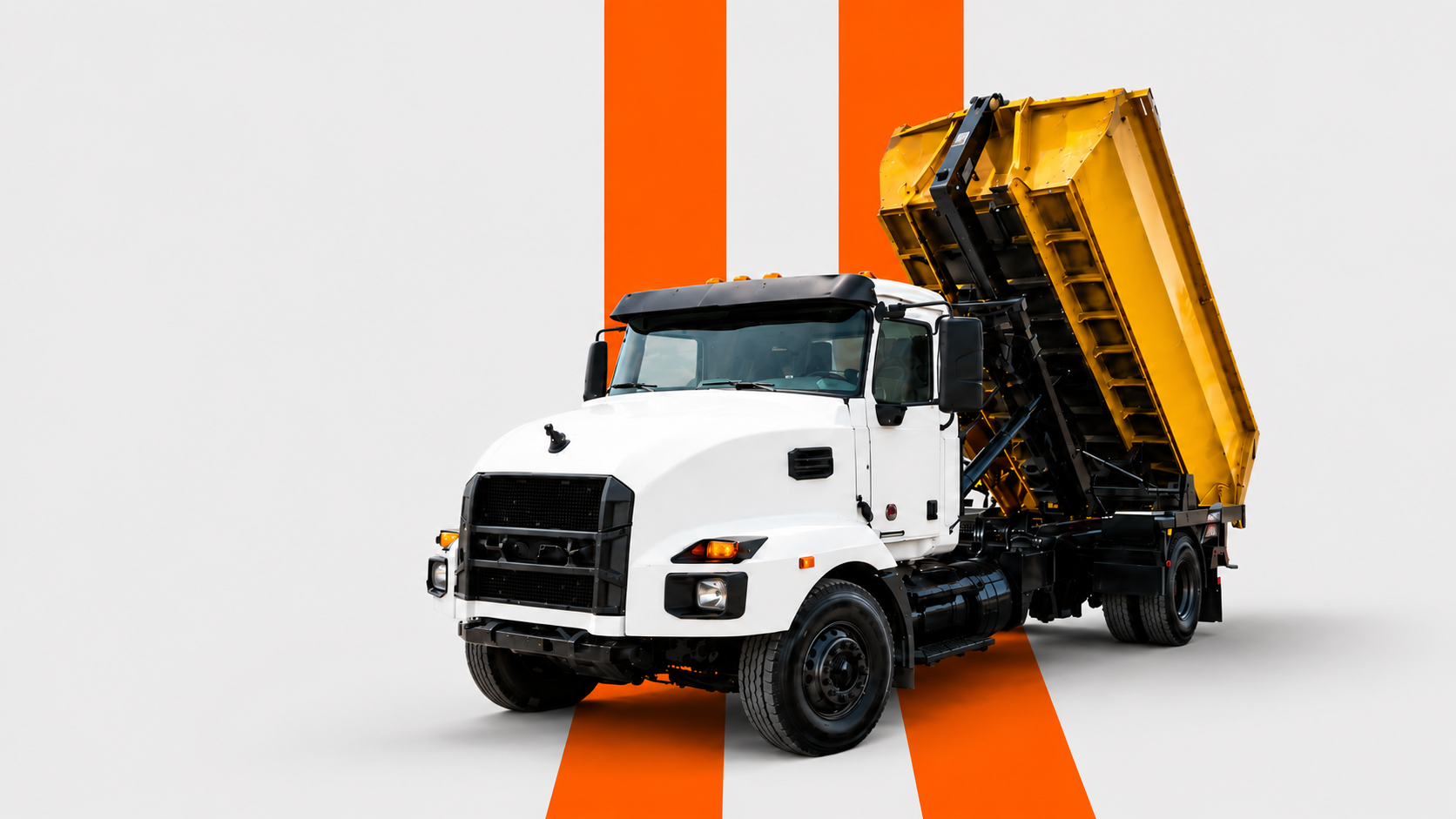 Goldmine Dumpsters roll-off truck